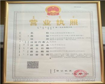 內(nèi)蒙古煜煒新材料技術(shù)有限公司營業(yè)執(zhí)照